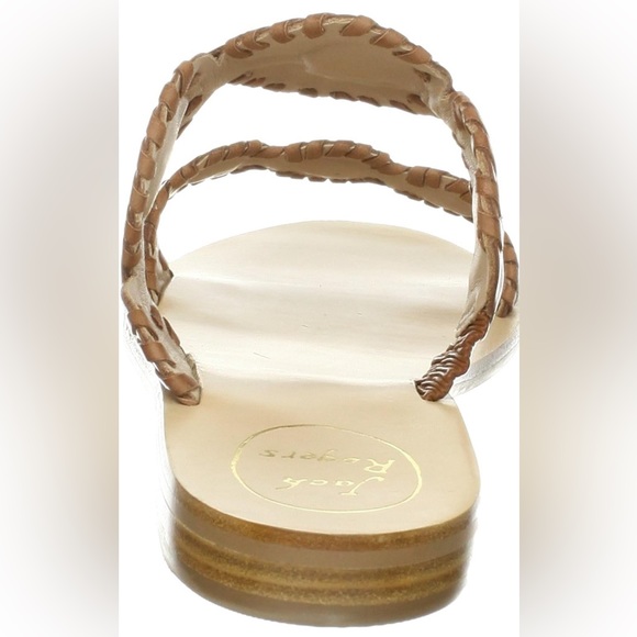 JACK ROGERS🆕 LAUREN II SANDALS. COGNAC COLOR. SIZE 5M - Picture 4 of 6